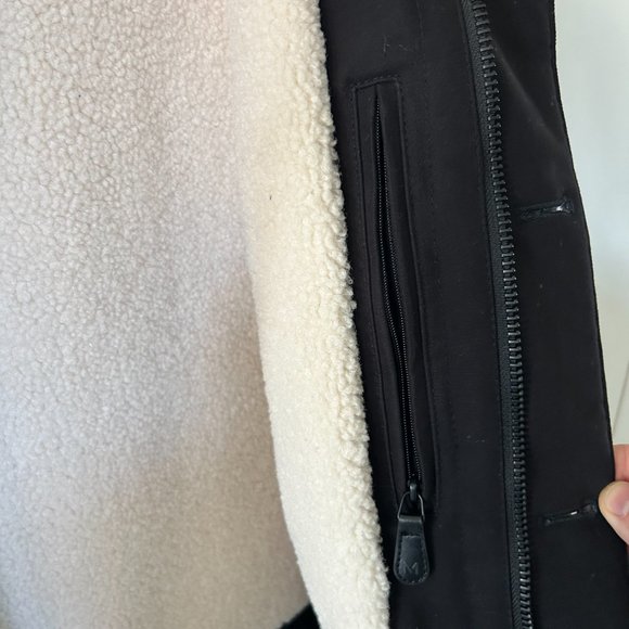 Mango Faux shearling-lined quilted parka (Small) Men's - Picture 5 of 10